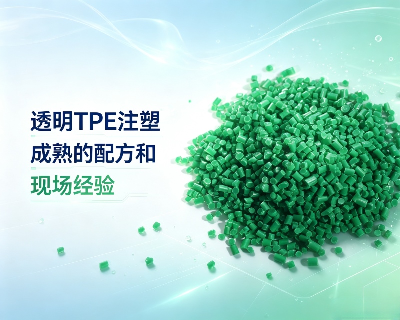 明明是透明料,打出来却发蒙——TPE注塑加工透明度下降原因分析