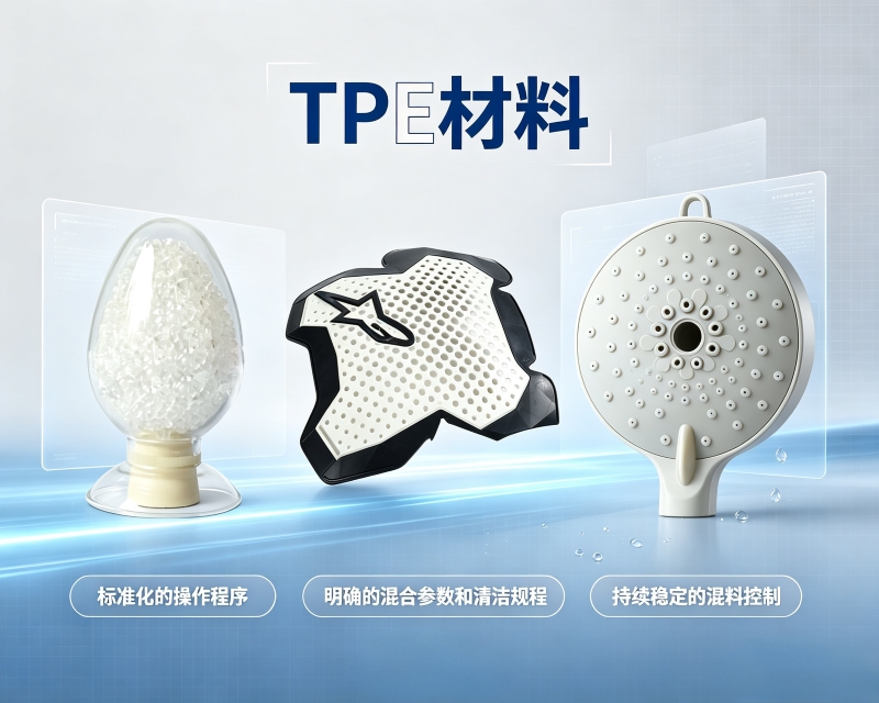 TPE材料混料的实用法则：控温度、控时间、控剪切